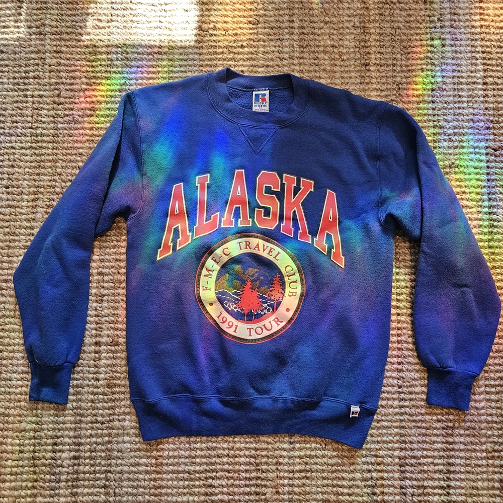 Russell Athletic Alaska Tour Navy Sweater